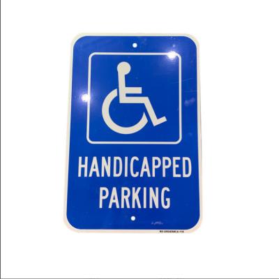 China Indoor Outdoor Customize Metal Parking Sign No Trespassing Aluminum Sign Board Traffic Warning Signs for sale