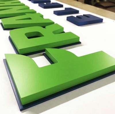 China Custom Buildings Laser Cut PVC Logo Signage Indoor 3D Solid Plastic PVC Letter Sign for sale