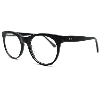 China New Fashion 2021 Wholesale Acetate Optical Frame Glasses Eye Glasses Frame New OEM Trendy Glasses For Women for sale