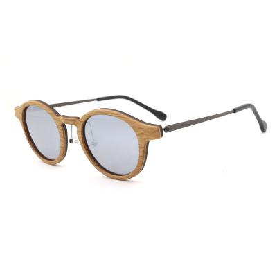 China Polarize New Arrivals High Quality Round Fashion Wooden Sunglasses Lenses Frames Glasses For Unisex for sale