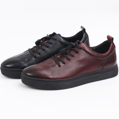 China Around 2020 newest men's casual genuine leather all seasons formal shoes for men's genuine leather shoes for sale