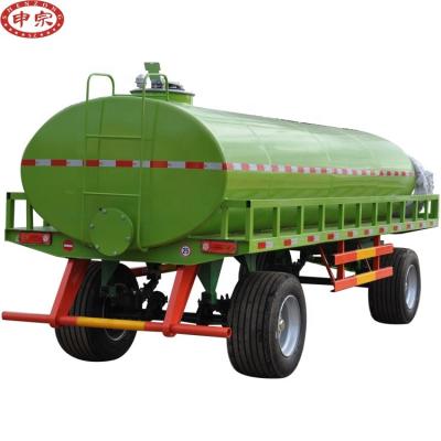 China Truck Trailer Water Tank Trailer Fuel Tank Drawbar Trailer Tractor Trailer Tank for sale