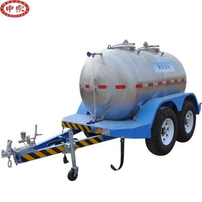 China Other trailers car trailer use stainless steel water tank trailer for sale