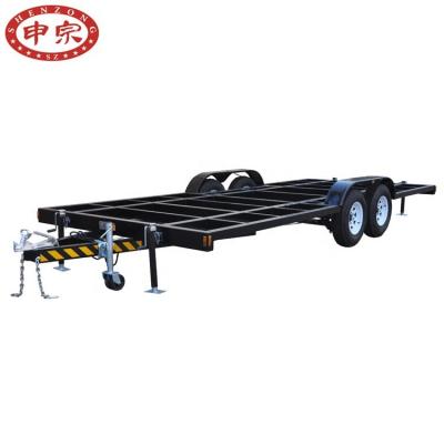 China Truck Home Trailer Trailer Customized Chassis Mobile Wooden Home Trailer for sale