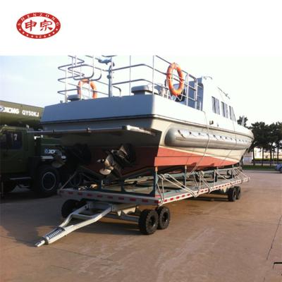 China Factory hot sales of boat trailer 20 ton galvanized boat trailer on alibaba for sale