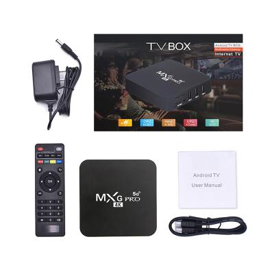 China Cheapest 4GB 64GB 8GB 128GB TV Box MXG Pro 4k 5G Smart TV Box Mxg Pro for sale