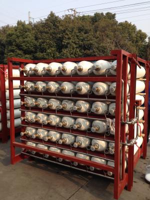 China Type 1 CNG Cascade Systems for Natural Gas Storage Transportation 200L X 28PCS ISO11439 for sale