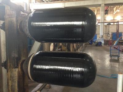 China 250 Bar Type 2 Compressed Natural Gas Cylinders with Carbon Fiber Wrapped EN12257 for sale