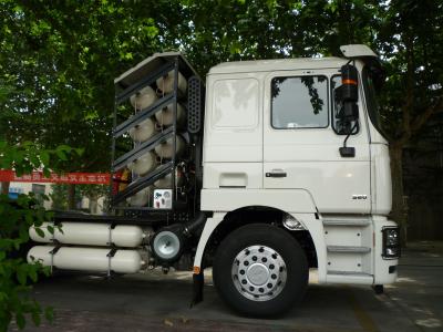 China CrMo Steel CNG Tanks for Trucks / Heavy Duty Vehicle Fuel Storage  145L - 200L for sale