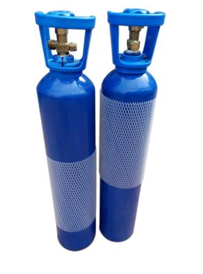 China 140mm / 219mm OD High Pressure Oxygen Gas Cylinder For Medical 10L ~ 40L for sale