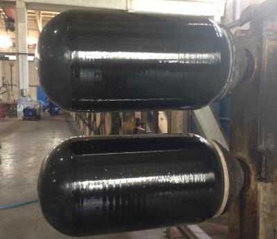 China NGV2 / DOT High Pressure Compressed Natural Gas Tanks with Carbon Fiber Wrap for sale