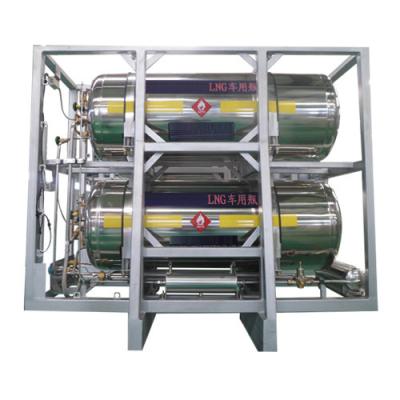 China DOT / ASME Stainless Steel LNG Cryogenic Tanks for Liquefied Natural Gas Storage for sale