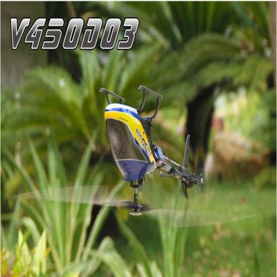 China Radio Control Toy Walkera V450D03 6 Axis Gyro Flybarless 3D RC Helicopter with DEVO 7 Transmitter RTF 2.4GHz for sale