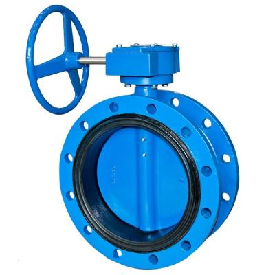 China DN800 BS EN 593 DI  wormgear Rotork Auma Captop Underground butterfly valve for sale