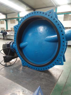 China DN300 BS EN593 DI  wormgear Rotork Auma Captop Underground butterfly valve for sale