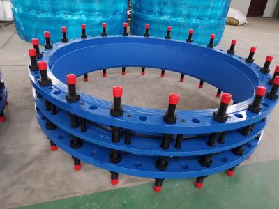 China Hot Sale Double Flange Pipe Expansion Joint Carbon Steel Or Ductile Iron Di Telescopic Dismantling Joint for sale