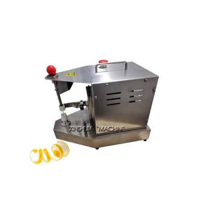 China High efficiency table top convenient small commercial fruit lemon orange apple peeler machine for removing orange skin for sale