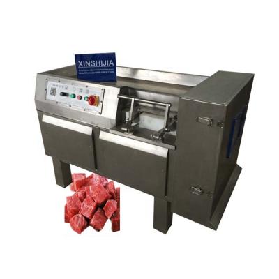 China Commercial Automatic Meat Dicer Machine Meat Cube Cutter Meat Processing Machine for sale