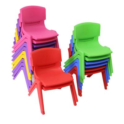 China Modern Kindergarten Chair With Back Kids Plastic Chair Thickened Training Class Desks Student Chairs for sale