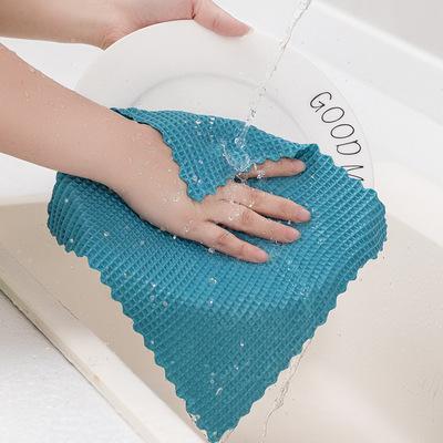 China Viable Twist Cloth Microfiber Car Cleaning Cloth Absorbent Microfiber Cleaning Cloth for sale