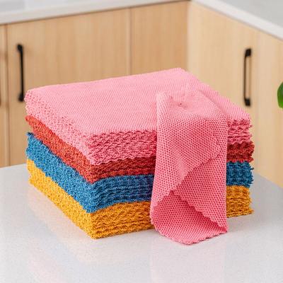 China New Type Viable Microfiber Cleaning Cloth Kitchen Cleaning Cloth Good Price Clean Cloth for sale