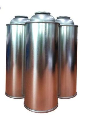 China Empty Aerosol Tin Can Straight Metal Tinplate Can tin plated steel sheet tin plated sheet for sale