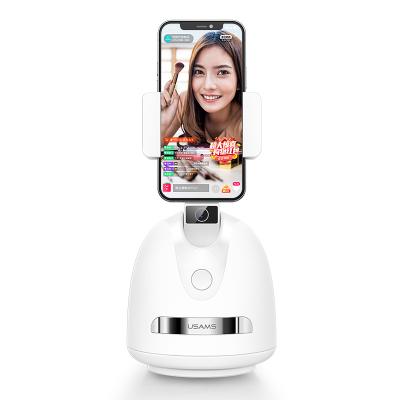 China USAMS ZB239 Adjustable 360 ​​Rotation Good Quality Smart Face Tracking Selfie Stick Tripod Face Tracking Phone Holder Face Tracking Gimbal for sale