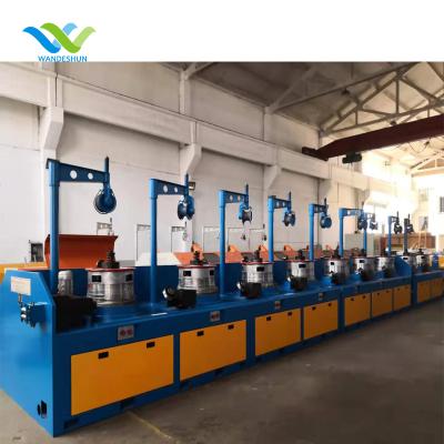 China Fence/dry pulley/OTO/wheel wire drawing welding machine for Indonesia market for sale