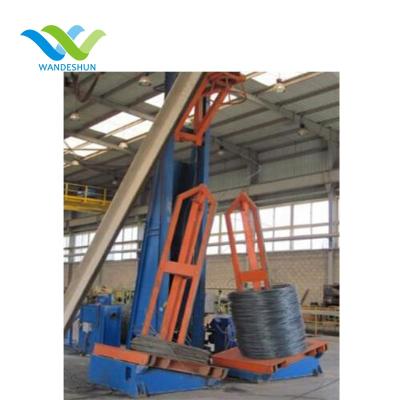 China Double Steel Vertical Hydraulic Overhead Pay Off Machine for sale