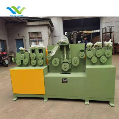 China Wire cleaning automatic electric wire straightening and steel wire brush cleaning descaling machine for sale