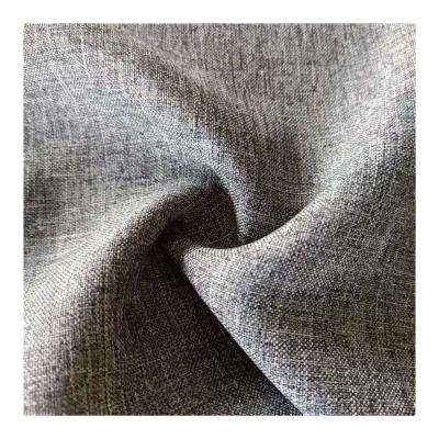 China Canvas type anti-static canvas wicking polyester upholstery modern simple rough air permeability imittaion anti-static canvas for sale