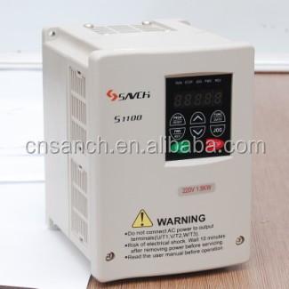 China (distributor agent required) SANCH 1.5kw Three Phase AC Motor Speed ​​Controller for General Purpose 174*126.5*144.5 for sale