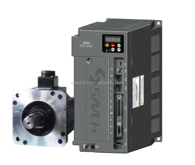 China Performance 0.4kw~4.5kw New Sanch High Position Single/Three Phase AC 220v/380v Servo Motor With SDA2 Servo Driver Similar To Fuji Servo Amplifier for sale