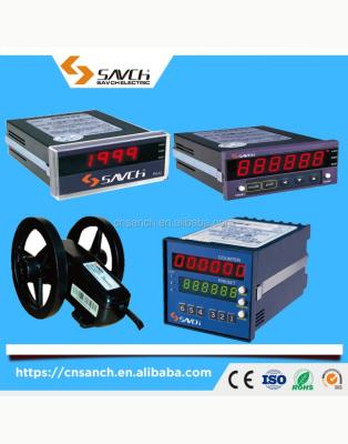 China Economic Textile SANCH CU-63K High Performance 6 Digital Textile Fabric Meter Counter for sale