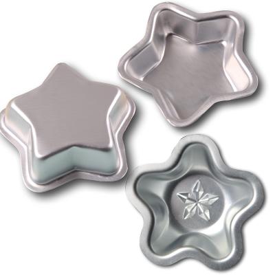 China Viable star-shaped five-star mold cake mold bread products aluminum anode oxygen baking appliances model H59 h88 for sale