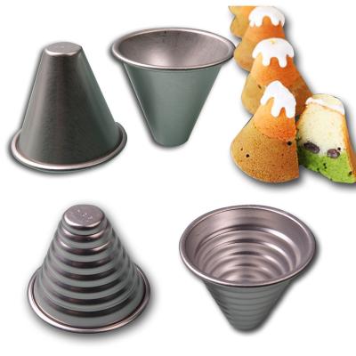 China viable H26 | conical mold 7 | 9cm Aluminum Anode 29 Pudding Cake Cup Mousse Jelly Appliance Baking Processing and Customization for sale