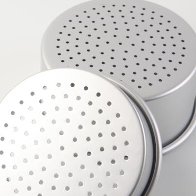 China Sustainable 7~8-inch Small Round Perforated Aluminum Cake Mold Baking Appliance Processing Custom OEM for sale