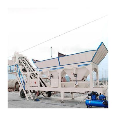 China Construction worksÂ   HZSY50 Full Automatic Easy Installation Mobile Beton Mixing Plant For Sale for sale