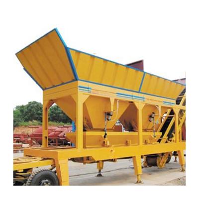 China Building Material Stores 2021 New Style Modern Portable Concrete Batching Plant HZSY50 Small 50m3 for sale