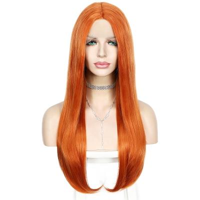 China Fast shipping fiber lace wigs futura fiber lace QD-Udreamy Cheap body wave front wig synthetic laces sinttica for sale