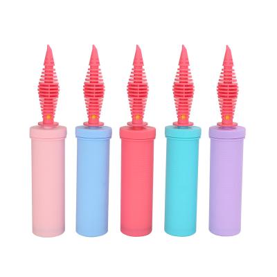 China Gift Toy SPU-012M New Design Macaron color balloons pump manual air pumps for birthday party balloons for sale