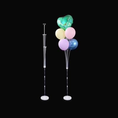 China Party 1set Balloon Column Base /Stick /Pvc Poles Transparent Rod Balloon Arch Wedding Event Party Supplies 7 goals balloon for sale