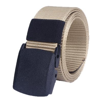 China Fashional Manufacturer Supplied Casual Waist Strap Outdoor Tactical Long Canvas Belt for sale