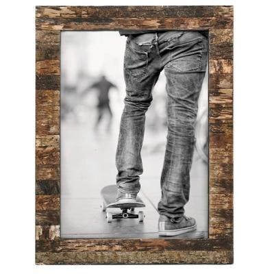 China Luxury Wood 12x16 Picture Frame, Rustic Birch Poster Photo Frame, Wood Frames Wall Mounting Display, Natural for sale