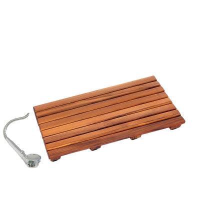 China Sustainable Shower Mat, Luxury Non-Slip Bath Spa Mat, Wooden Mat For Bathtub (Large) for sale