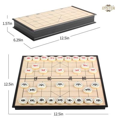 China Magnetism / Foldable Chess Beginner Chinese Strategy and Skill Board Game Xiangqi Traditional Game for sale