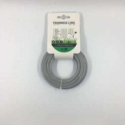 China 2-Stroke 3.0 Per Line 15 M Steel Wire Grass Nylon Trimmer Line Trimmer Manufacturer for sale