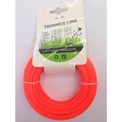 China Best Selling Products 2-Stroke 3.0 x 15m Square Nylon Garden Tool Trimmer Line for sale