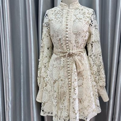 China Anti-static lace dresses women for sale