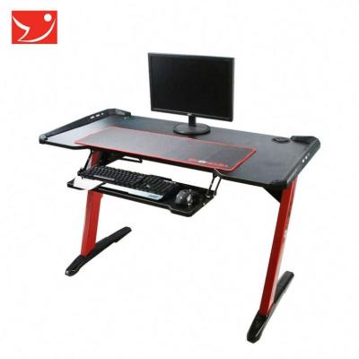 China Latest Design Multifunctional Game Table PC Computer Game Desk With LED Light for sale